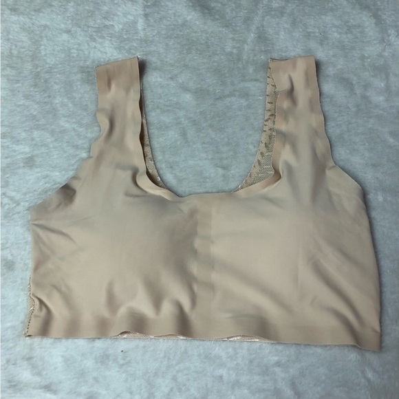 Yummie Nude Bralette With Lace Size Small - Picture 3 of 10